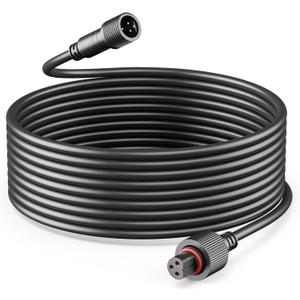 16Ft Extension Cable for Govee Outdoor S14 Bulb String Lights 2, IP67 Waterproof Extension Cord Compatible with Govee H702B H702A H702C, 3-Pin Replacement Cable for Patio, Backyard, Balcony