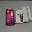Philips Beauty Bikini Genie Cordless Trimmer for Bikini Line Hair Removal, with Shaving Head and Comb, BRT383/50 (1 Count (Pack of 1), Purple and White)