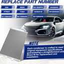 Air Conditioning A/C Condenser Compatible with Honda Civic 2006-2011; Acura CSX 2006-2011