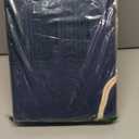 HOT SLEEPER SHEETS Full/Queen Duvet Cover Set, 100% Viscose Derived from Bamboo, 3 Pieces, 1 Zipper Closure Duvet Cover (90"x90") and 2 Pillowcases (20"x30") Cooling & Silky Soft (Navy)