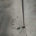 DEWENWILS LED Corner Floor Lamp, 57.5" Minimalist Dimmable Light, Standing Tall Lamp for Living Room, Bedroom, Office, 3000K Warm White Light (Black)-HLFL02K1