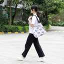 KAMO Floral Tote Bag - Waterproof Lightweight Handbags Travel Shoulder Bag for Hiking Yoga Gym Swimming Travel Beach