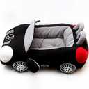 Cool Puppy Cat Dog Bed House Car Shape Luxury Dog Cat Bed Warm Pet Teddy Warm Sofa Puppy Nest Cushion Kitten Winter Fashion Padded Kennel with Mat