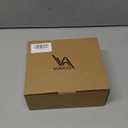 Amerdeco 6 Pack Matte Black Privacy Door Handles, Heavy Duty Interior Bedroom Door Lever, Door Handles Interior for Bathroom