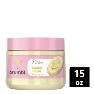 Dove Moisturizing Scrub | Lemon Glaze | 15oz