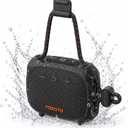 TAZATA Bike Speaker, IPX7 Waterproof & Dustproof Portable Bluetooth Speaker for Scooter Handlebar, Enhanced Bass, Shower Speakers, 11H Battery, Versatile Strap, TWS Bike Accessories for Travel Outdoor