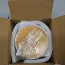 LYEOBOH Sugar Bowl with Lid and Spoon,17 OZ Sugar Jar, Ceramic Jar with Lid, Sugar Container for Coffee Bar, Sugar Bowls for Countertop, Azucarera for Farmhouse Home and Kitchen, White