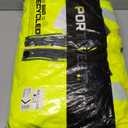 Portwest DX461 Men's DX4 Waterproof Hi Vis Winter Jacket Safety Workwear Hooded with Pockets Yellow, 4X-Large