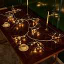 Birchlitland Birch Garland Lights 6FT 48 LED Battery Operated - Lighted Twig Vine with Timer for Christmas Fireplace Decoration Indoor Outdoor Use