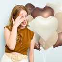 3 x Heart-Balloons Valentine-Balloon 12PCS 18" Love Foil Balloons Birthday Party Anniversary Wedding Engagement Decorations Baby Shower Bridal Supply