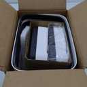 2 Pack 2.7 Gal Bathroom Trash Can with Lid, Automatic Trash Can Small Smart Garbage Can Touchless, Slim Motion Sensor Waterproof Plastic Trash Bins for Bedroom Office Kitchen Toilet (White)