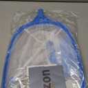 Hot Tub Skimmer Spa Net with 12'' Aluminum Pole Ultra Fine Mesh Net Handy Leaf Skimmer for Small Above Ground Pools Pick Up Fine Debris Lightweight Net