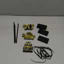 3 Pcs 70th Birthday Table Decorations Wooden Signs,Happy 70th Birthday Tiered Tray Decorations for men women Birthday Party Decor (70)