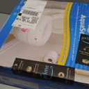 AquaSense 770-610 4 Inch Portable Raised Toilet Seat Riser, Elevated Toilet Seat for Seniors