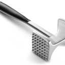 KITEXPERT Meat Tenderizer Hammer with Comfortable-Grip Handle, Dual-side Mallet for Kitchen, Heavy Duty Pounder For Tenderizing Steak, Beef and Fish