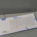 OMOTON Bluetooth Keyboard Compatible with Mac ONLY, Compact Wireless Keyboard Compatible with MacBook Pro/Air, iMac, Mac mini/Pro, Silver