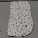 Mosebears Sleep Sack Baby Winter Wearable Blanket with 2-Way Zipper,2.5 TOG Cotton Sleep Sack Unisex (White Star, 6-12 Months)