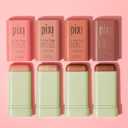 Pixi On-the-Glow Bronze - BeachGlow, Hydrating Tinted Moisture Bronzer Stick with Ginseng, Aloe Vera & Fruit Extracts, For Cheeks & Lips, 19g / 0.6oz, Paraben-Free