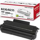 B235 B225 B230 Toner Cartridge Black Extra High Capacity Compatible for Xerox 006R04399 006R04400 006R04401 Replacement for Xerox B225 B230 B235 Printer 3000 Pages 1 Pack with New Chip