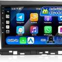 [4G+64G] Android 15 Car Stereo for Hyundai Sonata 2015-2017 with Wireless CarPlay Android Auto,9" Touchscreen Car Radio with Mirror Link Voice Control WiFi/GPS,Bluetooth,FM/RDS,SWC+Backup Camera