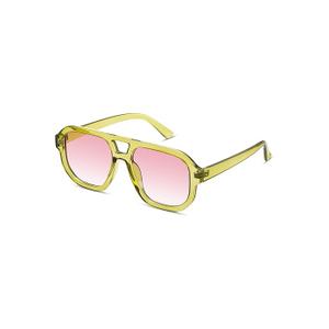 livho Trendy Polarized Square Aviator Sunglasses Women Men Square Eyewear Frame, Retro Sun Glasses for Women Men 2025 Shades