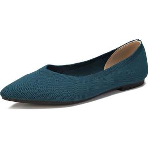 VenusCelia Women's Agile Knit Flat Shoe, Size 40
