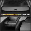 Trunk Cargo Cover for Chevy Equinox GMC Terrain 2025 2026, with Carbon Fiber Texture, Anti - Peeping Retractable Security Shade for Privacy, SUV Accessories (No Equinox EV)