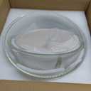 Jelife Glass Mixing Bowls with Lids Sets - 6 Packs Size: 5.9-3.7-2.1-1-0.5-0.2QT, Borosilicate Nesting Glass Bowls Containers for Baking,Salad,Meal Prep,Serving,Food Storage,BPA Free & Dishwasher Safe, Extra Large