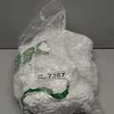 Smiry Luxury Chenille Bathroom Rugs 47x24, Extra Soft and Absorbent Shaggy Bath Mat, Machine Washable, Non-Slip Plush Carpet Runner for Tub, Shower, and Floor, Home Decor Accessories, White