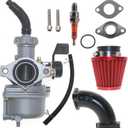 PZ22 Carburetor 22mm Carb For SSR 125cc 110cc CRF50cc TaoTao Coolster Apollo 125cc 110cc 70cc 50cc Tao DB14 DB24 ATV Pit Dirt Bike Go Karts Assembly