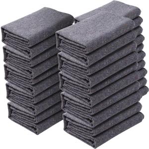 VEVOR Moving Blankets, 72" x 54", 21 lbs/dz Weight, 12 Packs, Professional Recycled Cotton Packing Blanket, Large Heavy Duty Shipping Mover Pads Perfect for Protecting Furniture, Floors, Appliances