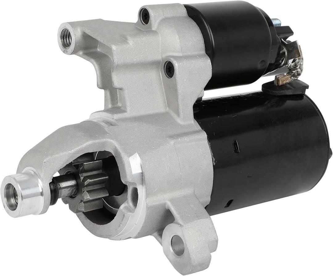 SCITOO Starter Motor 19110 2009 for Audi for A4 A5 A6 A7 A8 3.0L 4.0L 4.2L Q5 3.0L 3.2L Q7 3.0L RS5 4.2L RS7 4.0L S4 S5 S5 for Audi for S6 S7 S8 4.0L 2014-2017 SQ5 3.0L PMGR 12V 1.2kW CW 10 Tooth