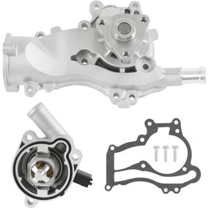 Water Pump Thermostat Kit Fit for Buick Encore 2013-2020, Fit for Chevy Cruze 2011-2016 Sonic 2012-2020 Trax 2013-2020 L4 1.4L Turbocharged Engine Replaces # AW6662 25192709 55565336 902808