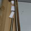 Room Darkening Curtain Rod, Wrap Around Design, Extra-Thick 1-Inch Diameter Single Drapery Rod, Extendable Metal Rod Set for the Blackout Curtains and Sheer (Antique Bronze, 28-48")