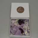 Ling's Moment 2pcs Prom Wrist/Shoulder Corsage Artificial Flower, Girl/Mother Homecoming/Wedding Corsage Wristlet Decor, etc. Purple Lavender Lilac