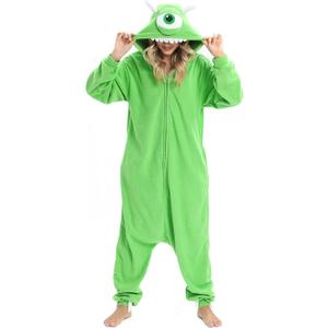 Halloween Animal Onesie Pajamas for Adults Costume Cosplay Homewear One Piece (Large, Zipper-lty6-g)