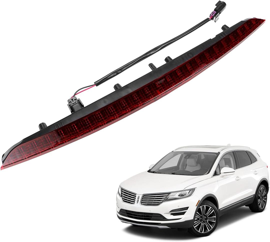 FEXON 3rd Third Brake Light 923-302 For Lincoln MKX 2016 2017 2018 Nautilus 2019 2020 Center High Mount Stop Light Replaces FA1Z13A613AB