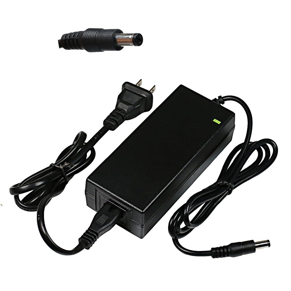 42V 2A DC Male Power Adapter for 36V Electric Bike Lithium Battery Charger,Escooter Ebike Battery Charger Connector Diameter 5.5mmx2.1mm/2.5mm