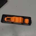 Nereides Compatible with Apple Watch Series 11 Band Series 10/9/8/7/6/5/4/SE/SE2/SE3/Ultra 3/2/1, Nylon Sports Strap with Woven Design for 49mm/46mm/45mm/44mm (XL, Orange)