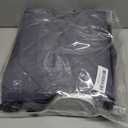 3 Layer 63 x 47 Inches Winter Insulated Window Curtain-Oxford Thermal Insulated Window Blanket with Fastener-Gray Window Insulation Kit for Winter Keeping Warm