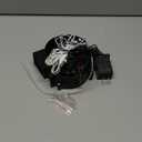 Air Blower Fan for Inflatables, 12V 1.0A Airup Replacement Blower Fan with 1.25A Adapter and 3 LEDs Bulbs Light for Halloween and Christmas Inflatables (IP68 Waterproof, 2700RPM, 5.0 * 5.0'')