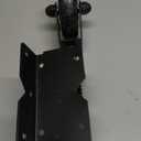 Heavy Duty Gate Wheel, Gate Casters for Outdoor Wooden Gates or Fence Gates, Spring Loaded Gate Wheel Caster for Uneven Floors, Gate Wheels with 360 Swivel, Right, Black