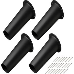 Bat Removal Cone, Bat Exclusion Device, One Way Bats Door, Bats Tube Traps for Outside House Control Removal (4 Pcs) Bat Removal Cone, Bat Exclusion Device, One Way Bats Door, Bats Tube Traps for Outside House Control Removal (4 Pcs)