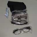 NORPERWIS Reading Glasses 5 Pairs Quality Readers Spring Hinge Glasses for Reading for Men and Women (2 Black 2 Tortoise 1sun, 2.75)