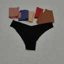 Beafulrab Women Seamless Underwear Soft No Show Bikini Invisibles Hipster V Cut Panties Pack of 6, 3M