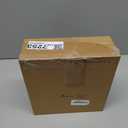 Reginary 8 Pcs Tambourine for Adults Handheld Wood Tambourine 4 Size Single Row Metal Jingles Musical Educational Gift Rhythm Percussion Instrument for Church Party Ktv(Black)