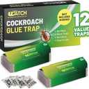 Roach Trap Indoor - 12 Pack | Effective German Roach Killer for Home Infestation - Child and Pet Safe Cockroach Traps Easy-to-Use Glue Traps for Roaches  UCatch
