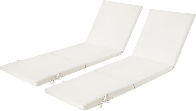 Maphissus 2 Pack 77x24 inch Lounge Chair Cushions for Outdoor Furniture