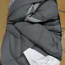 Bedsure Full Size Comforter Set, Light Grey Soft Prewashed Bedding for All Seasons, 3 Pieces GentleSoft Warm Down Alternative Bed Set, 1 Lightweight Comforter (82"x86") and 2 Pillowcases (20"x26")