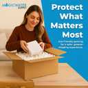 MagicWater Packing Peanuts for Shipping - Void Filler Cushion - 3.5 Cu Ft